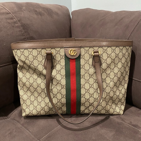 Gucci Handbags - GUCCI OPHIDIA TOTE